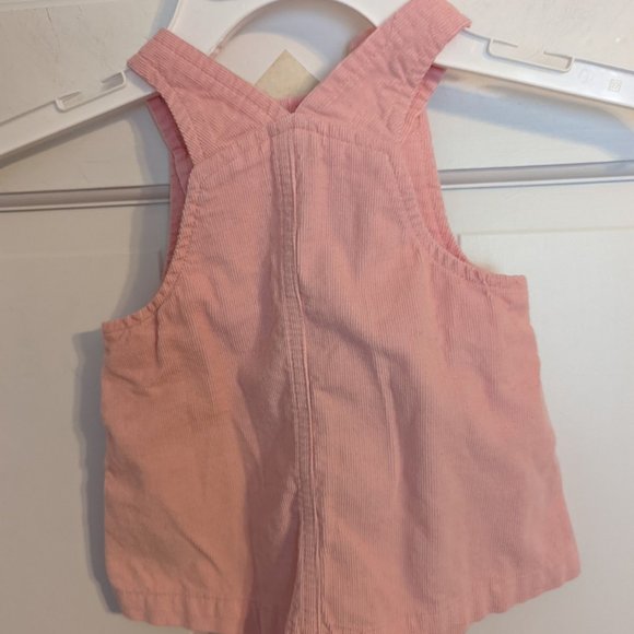 Just One You by Carter's Baby Girl Pink Corduroy Bear Romper sz 3M - Picture 2 of 6